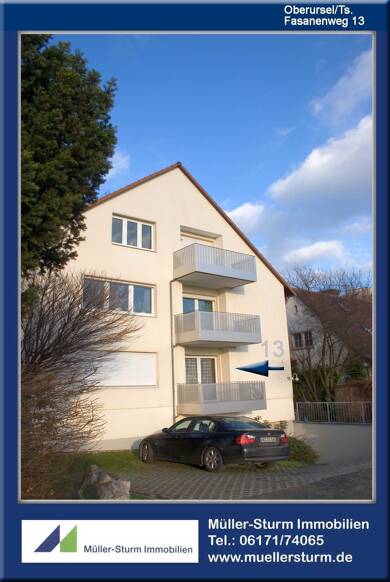 Wohnung zum Kauf 235.000 € 2 Zimmer 53 m² EG Fasanenweg 13 Stierstadt Oberursel 61440