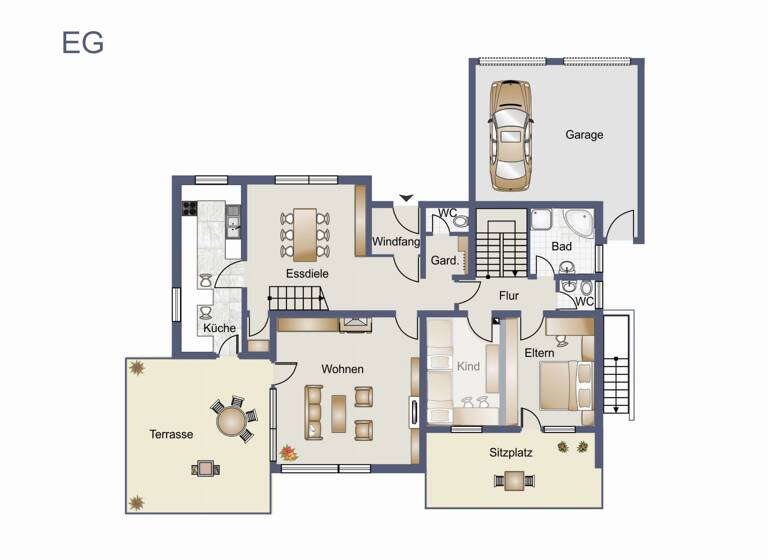 Villa zum Kauf 735.000 € 5,5 Zimmer 230 m²<br/>Wohnfläche 1.806 m²<br/>Grundstück Leinzell Leinzell 73575
