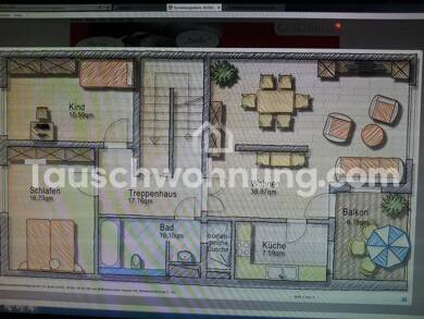 Maisonette zur Miete Tauschwohnung 580 € 3 Zimmer 85 m² 6. Geschoss Berlin 13437