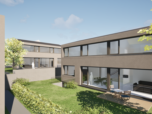 Einfamilienhaus zum Kauf - Neubau provisionsfrei 635.000 € 5 Zimmer 167 m² 353 m² Grundstück Am Sportplatz 17 Minseln Rheinfelden (Baden) 79618