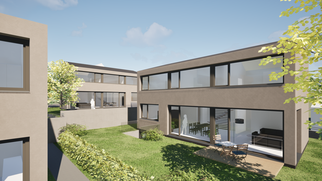 Einfamilienhaus zum Kauf - Neubau provisionsfrei 635.000 € 5 Zimmer 167 m² 353 m² Grundstück Am Sportplatz 17 Minseln Rheinfelden (Baden) 79618