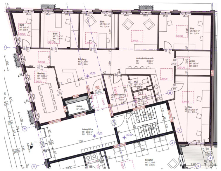 Bürofläche zur Miete provisionsfrei 16 € 783 m²<br/>Bürofläche ab 100 m²<br/>Teilbarkeit Mindener Straße 102-112 Oberbilk Düsseldorf 40227