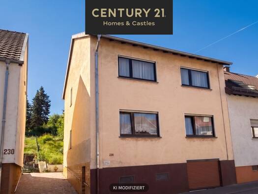 Doppelhaushälfte zum Kauf 220.000 € 6 Zimmer 139 m² 950 m² Grundstück frei ab sofort St. Ingbert Sankt Ingbert 66386