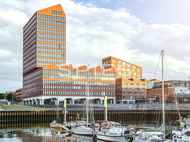 Bürofläche zur Miete - Erstbezug provisionsfrei 15 € 5.292,3 m² Bürofläche teilbar ab 438,7 m² Handelshäfen Mitte 28217