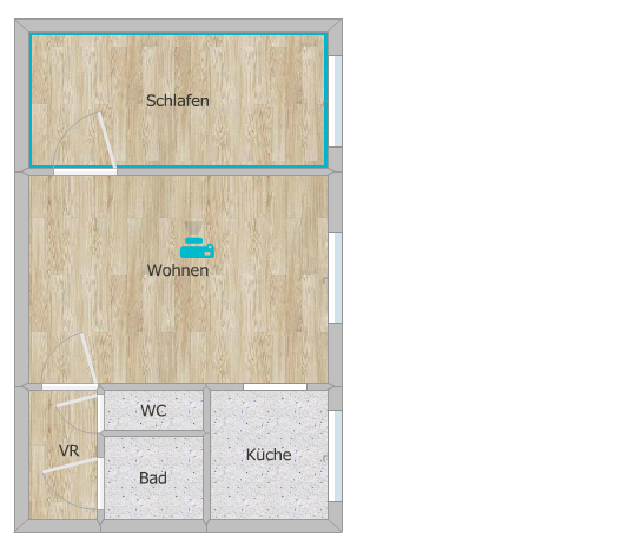 Wohnung zur Miete 764 € 2 Zimmer 51 m²<br/>Wohnfläche Wien, 23. Bezirk, Liesing 1230