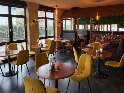 Restaurant zur Miete provisionsfrei 2.250 € 86 m² Gastrofläche 168 m² Grundstück Bahnhofstraße Walldorf 69190