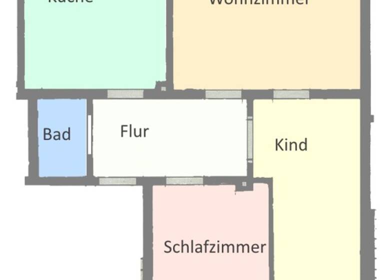 WG-Zimmer zur Miete 340 € 3 Zimmer 66,8 m² EG frei ab sofort Zittau 02763