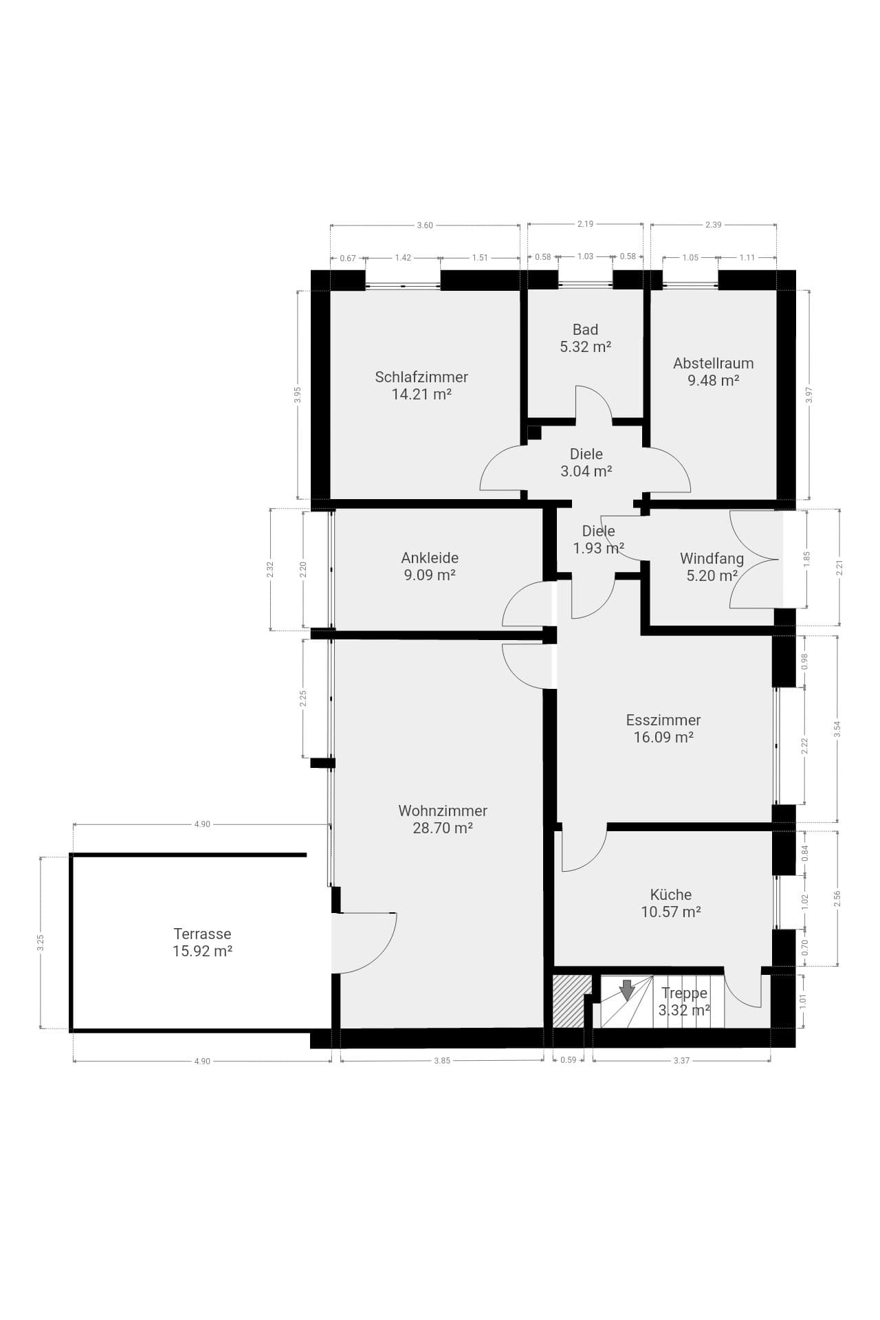 Reihenendhaus zum Kauf 165.000 € 4 Zimmer 111,6 m²<br/>Wohnfläche 645 m²<br/>Grundstück Ohrdruf 99885