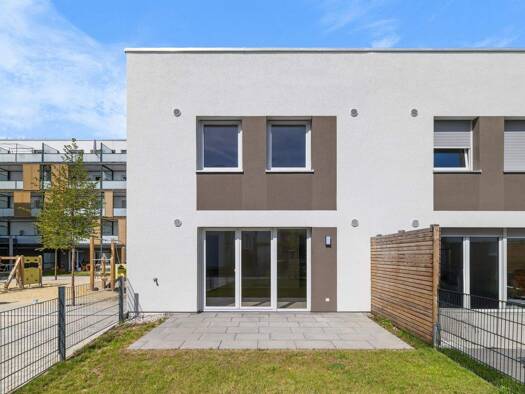 Reihenendhaus zur Miete - Erstbezug 1.995 € 6 Zimmer 146,4 m² 95 m² Grundstück Kriegshaber Augsburg / Kriegshaber 86156