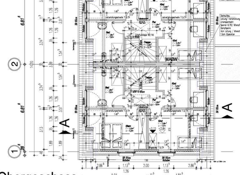 Doppelhaushälfte zur Miete - Erstbezug 1.640 € 4 Zimmer 107 m² 250 m² Grundstück frei ab sofort Blumenstraße Hude Hude (Oldenburg) 27798