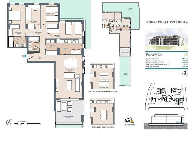 Wohnung zum Kauf provisionsfrei 515.000 € 4 Zimmer 122 m² Godella