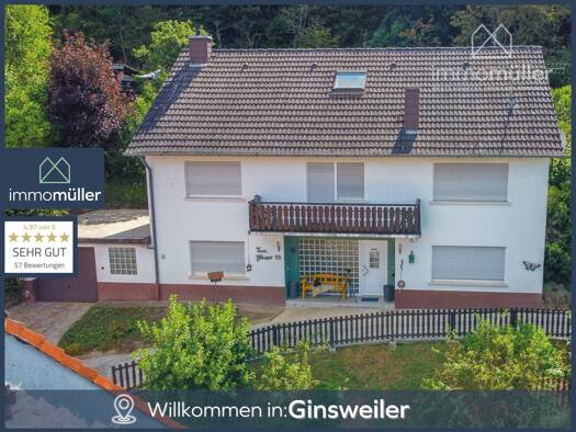 Einfamilienhaus zum Kauf 150.000 € 7 Zimmer 170 m² 1.715 m² Grundstück Ginsweiler 67742