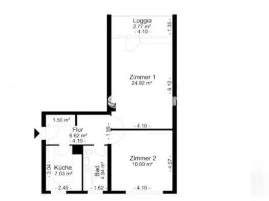 Wohnung zur Miete Tauschwohnung 450 € 2 Zimmer 64 m² 4. Geschoss Britz Neukölln 12353