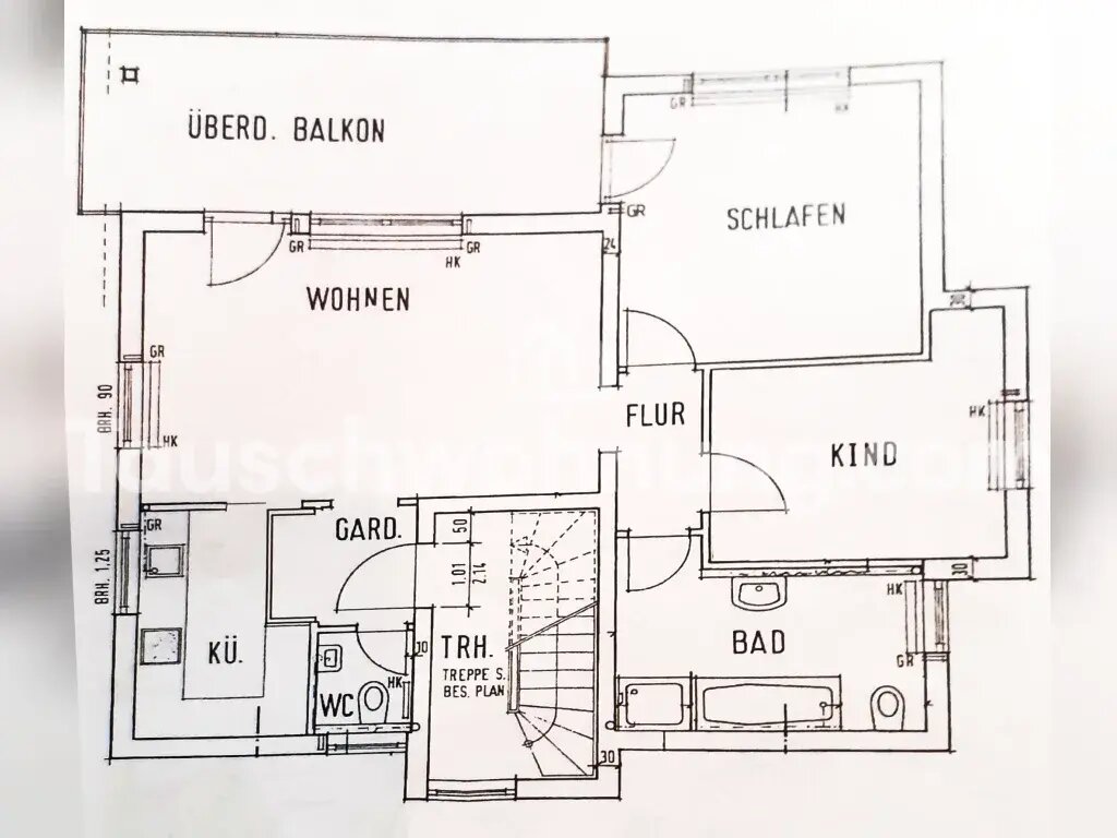 Wohnung zur Miete Tauschwohnung 1.000 € 3 Zimmer 83 m²<br/>Wohnfläche Neuhausen Metzingen 72555