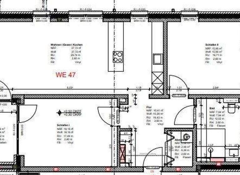 Wohnung zur Miete - Erstbezug 1.435 € 3 Zimmer 95,7 m² EG Nelson-Mandela-Ring 68b Alexandersfeld Oldenburg 26127