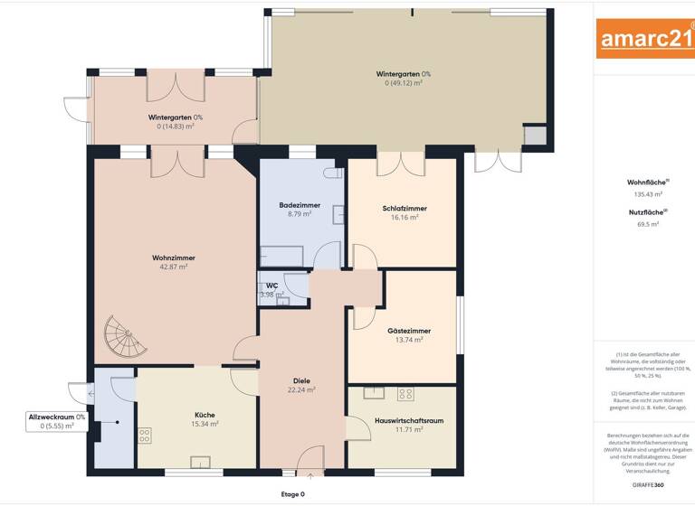 Bungalow zum Kauf 699.000 € 5 Zimmer 186 m² 689 m² Grundstück Neuwerk 00 Girbelsrath Merzenich / Girbelsrath 52399