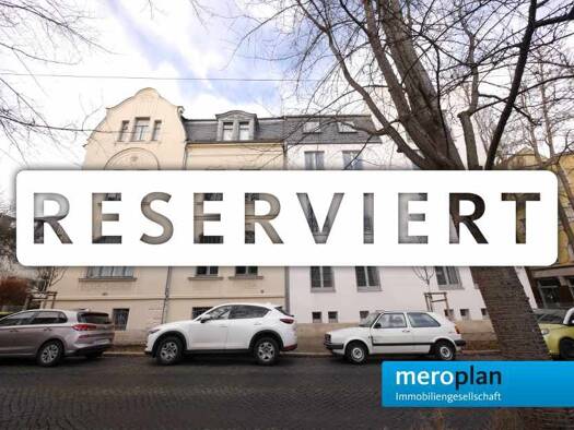 Wohnung zur Miete 420 € 2 Zimmer 45,1 m² Dachgeschoss, 2. Geschoss frei ab 01.09.2025 Prellerstraße 04 Westvorstadt Weimar 99423