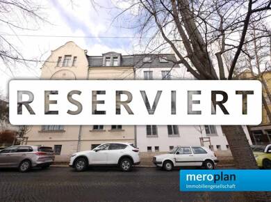 Wohnung zur Miete 420 € 2 Zimmer 45,1 m² Dachgeschoss, 2. Geschoss frei ab 01.09.2025 Prellerstraße 04 Westvorstadt Weimar 99423
