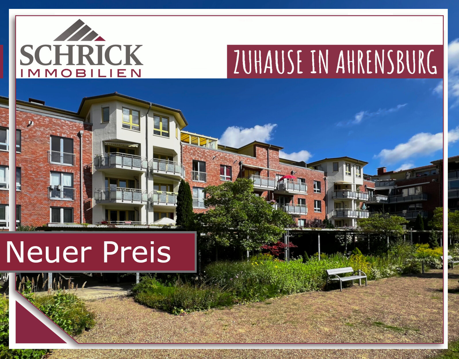 Wohnung zum Kauf als Kapitalanlage geeignet 238.000 € 2 Zimmer 65 m²<br/>Wohnfläche ab 65 m²<br/>Teilbarkeit Am Schloß Ahrensburg 22926