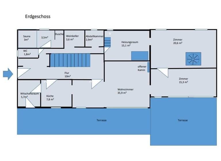 Einfamilienhaus zum Kauf 1.098.000 € 9 Zimmer 271 m²<br/>Wohnfläche 1.027 m²<br/>Grundstück ab sofort<br/>Verfügbarkeit Palzing Zolling 85406