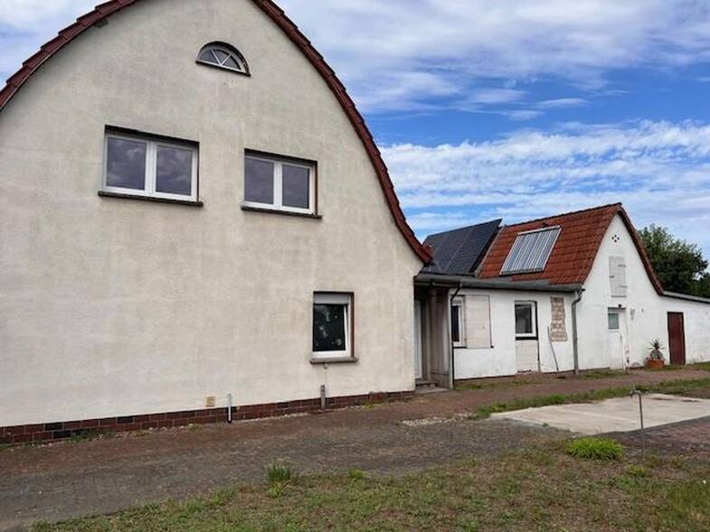 Doppelhaushälfte zur Miete 1.350 € 3 Zimmer 87 m² 573 m² Grundstück Geschwister Scholl Strasse 6 Groß Lindow Groß Lindow 15295
