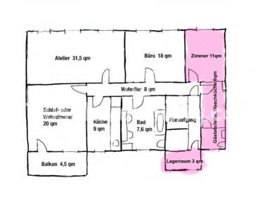 Wohnung zur Miete Tauschwohnung 770 € 5 Zimmer 117 m² Stadtpark / Stadtgrenze 22 Fürth 90762