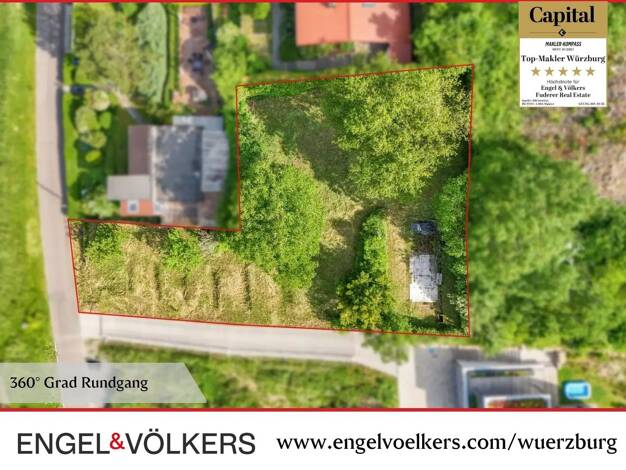 Grundstück zum Kauf 395.000 € 951 m² Grundstück Gerbrunn 97218