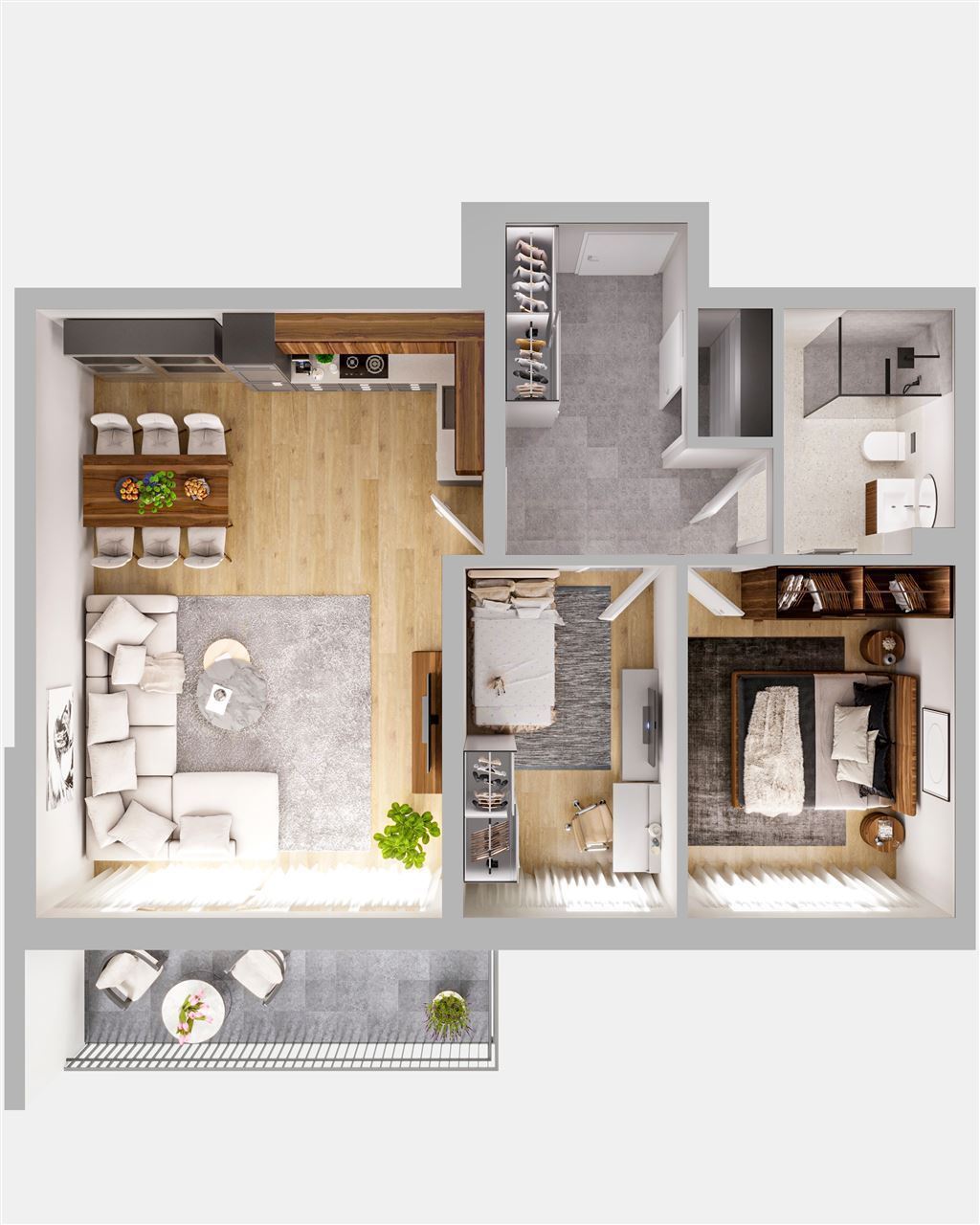 Wohnung zum Kauf provisionsfrei 323.058 € 3 Zimmer 80 m²<br/>Wohnfläche Zwiesel Zwiesel 94227