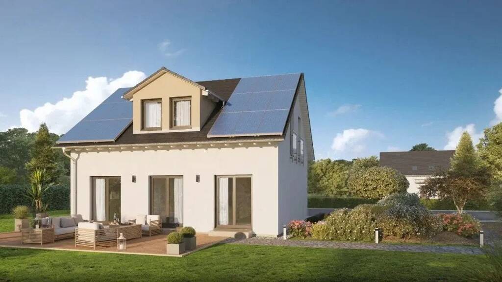 Einfamilienhaus zum Kauf provisionsfrei 445.129 € 4 Zimmer 142,2 m² 676 m² Grundstück Ravolzhausen Neuberg 63543