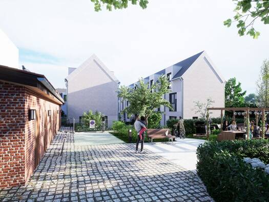 Reihenmittelhaus zum Kauf - Erstbezug 690.000 € 5 Zimmer 111,2 m² Backbergstr. 14 Britz Berlin 12347