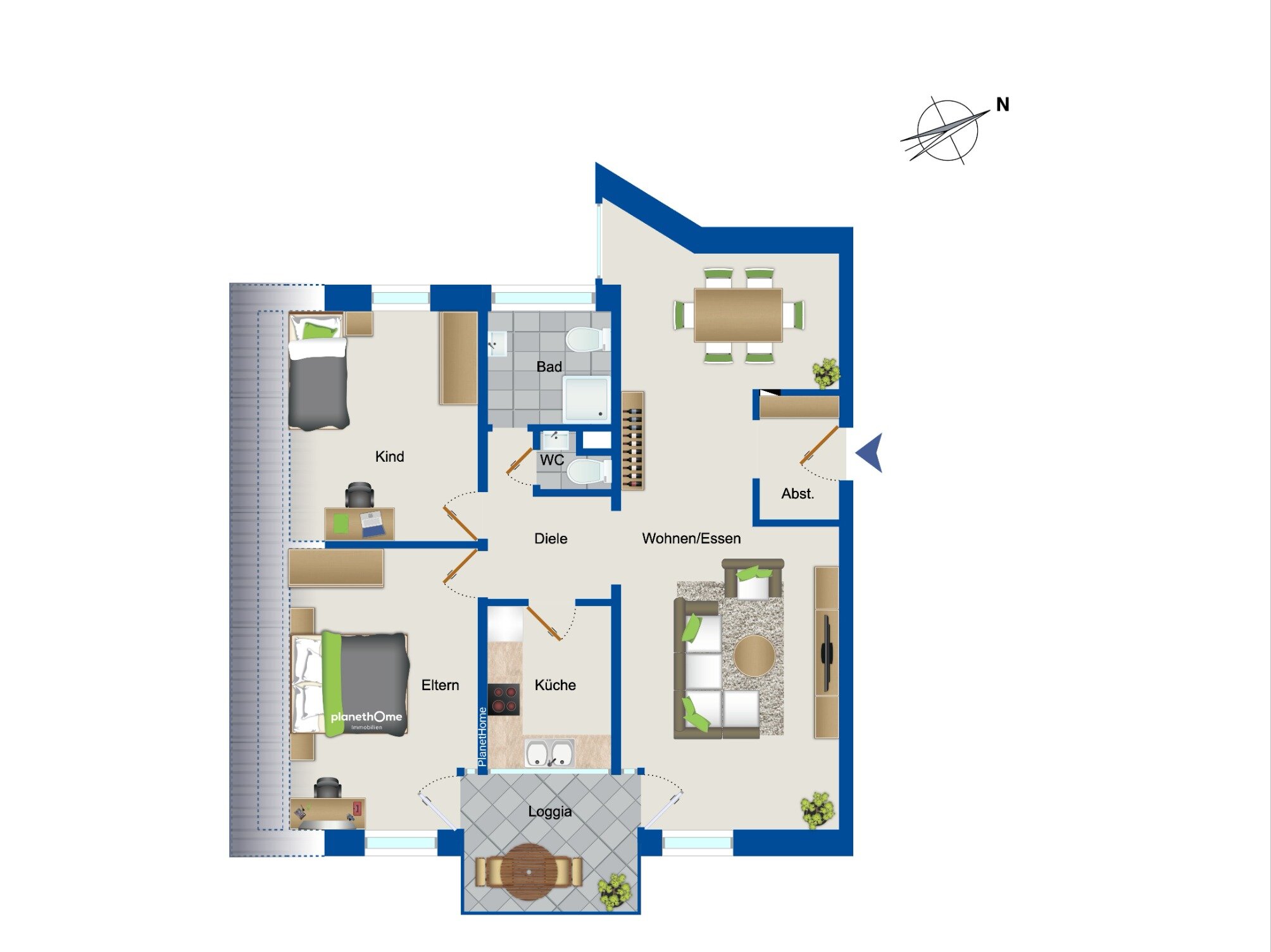 Wohnung zum Kauf 185.000 € 3 Zimmer 78,9 m²<br/>Wohnfläche Coesfeld Cosfeld 48653