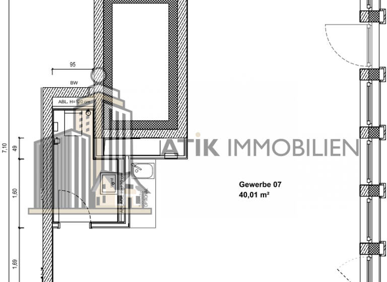 Verkaufsfläche zur Miete - Erstbezug provisionsfrei 29 € 41 m² Verkaufsfläche Weststadt Heidelberg 69115