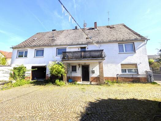 Einfamilienhaus zum Kauf 148.000 € 10 Zimmer 207 m² 480 m² Grundstück Hauptstraße 12 Obershausen Löhnberg 35792