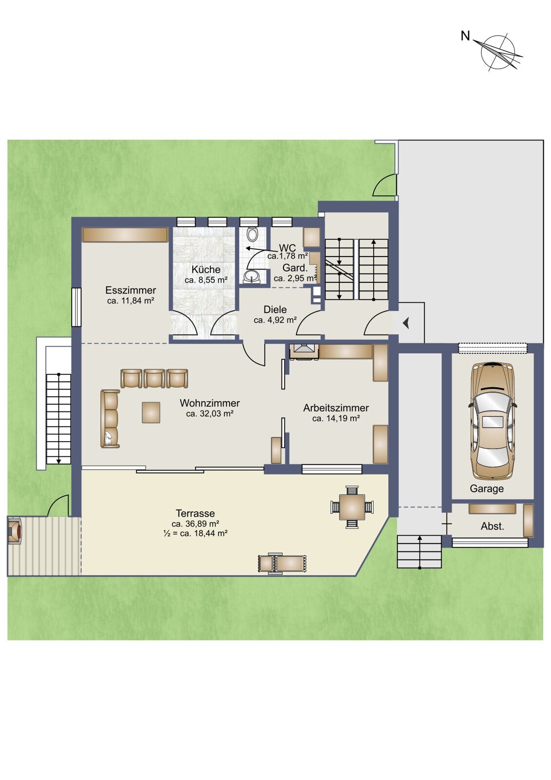 Einfamilienhaus zum Kauf 1.200.000 € 7 Zimmer 175,4 m²<br/>Wohnfläche 745 m²<br/>Grundstück Burgrain Garmisch-Partenkirchen 82467