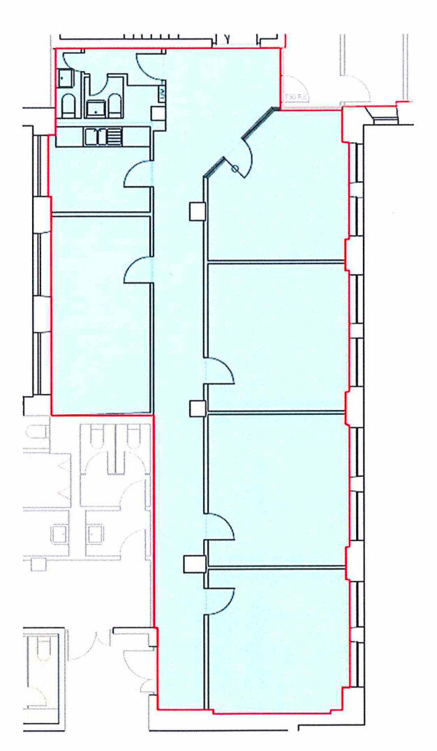 Bürofläche zur Miete 14,21 € 165,4 m²<br/>Bürofläche Hammerbrook Hamburg 20097