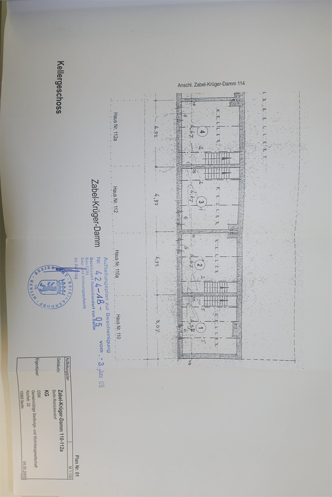 Einfamilienhaus zum Kauf 295.000 € 4 Zimmer 71,2 m²<br/>Wohnfläche 365 m²<br/>Grundstück Lübars Berlin 13469