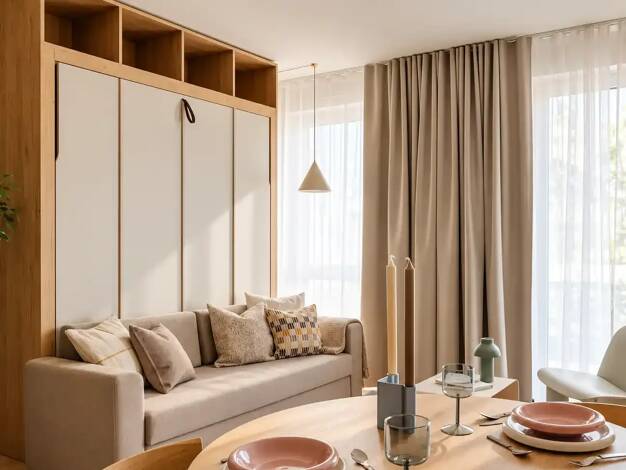 Wohnung zur Miete 1.103 € 1 Zimmer 32 m² EG frei ab sofort Buschkrugallee Britz Berlin 12359