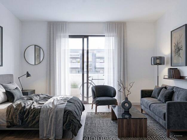 Wohnung zum Kauf - Neubau 266.000 € 1 Zimmer 30,1 m² EG Fabriciusstraße 27 Bramfeld Hamburg 22177