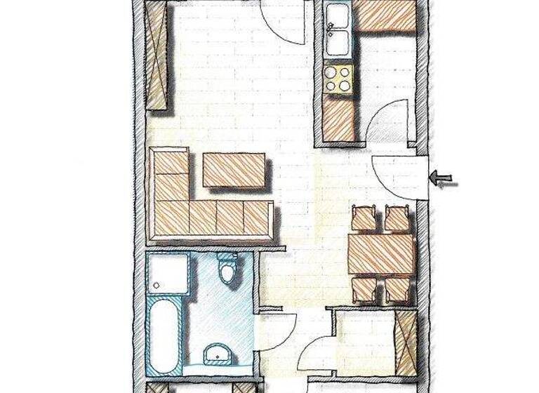 Wohnung zum Kauf 269.000 € 2 Zimmer 61 m² Bleiweiß Nürnberg 90461