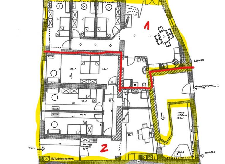 Wohnung zum Kauf 670.000 € 8,5 Zimmer 201 m² EG Freundsberg 1+1a Schwaz 6130