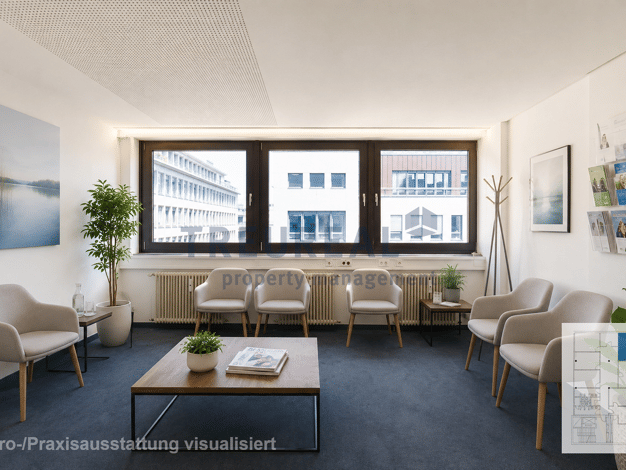 Bürofläche zur Miete provisionsfrei 17,50 € 8 Zimmer 252 m² Bürofläche Bahnstraße 9 Stadtmitte Stadtbezirk 1 40212