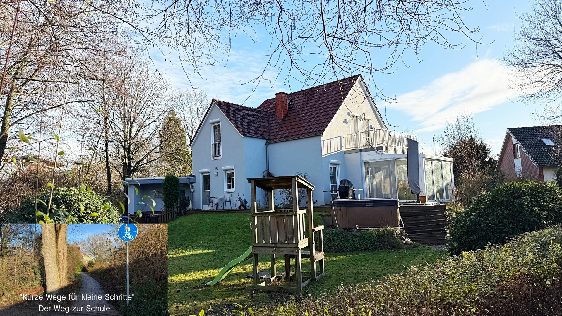 Doppelhaushälfte zum Kauf 489.000 € 5 Zimmer 150 m²<br/>Wohnfläche 874 m²<br/>Grundstück Moorhausen Lilienthal 28865