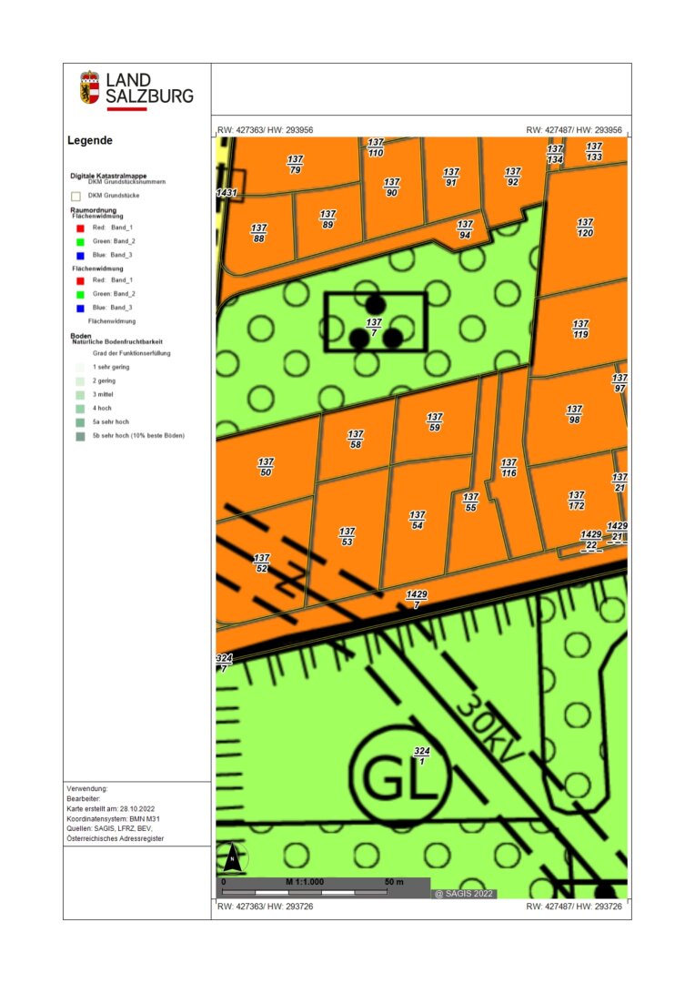 Grundstück zum Kauf 1.495.000 € 769 m²<br/>Grundstück Zwieselweg 16 Leopoldskron Salzburg 5020