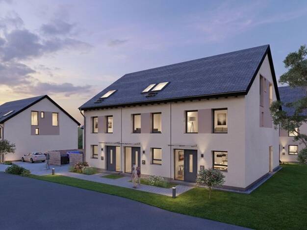 Reihenmittelhaus zum Kauf - Neubau provisionsfrei 539.900 € 5,5 Zimmer 141 m² 211 m² Grundstück Erlanger Straße 1 Effeltrich Effeltrich 91090