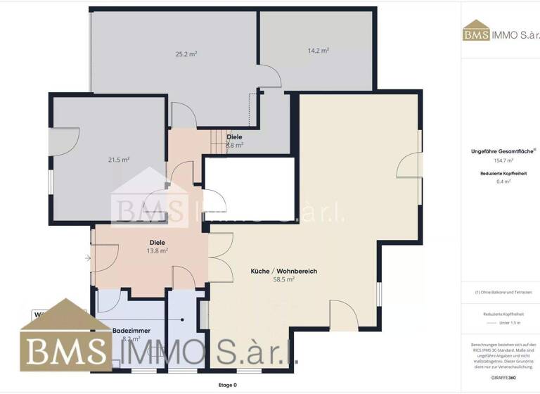 Einfamilienhaus zum Kauf 678.000 € 4 Zimmer 204 m² 620 m² Grundstück Bitburg 54634
