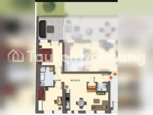 Wohnung zur Miete Tauschwohnung 1.200 € 3 Zimmer 76 m² EG Babelsberg Nord Potsdam 14482