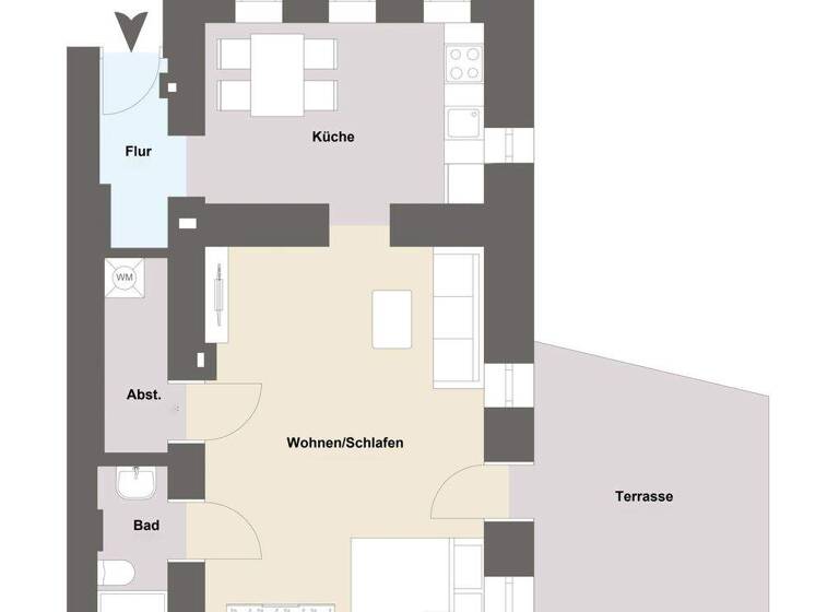 Wohnung zum Kauf - Erstbezug 319.000 € 1,5 Zimmer 67 m² EG Darmstadt 64285