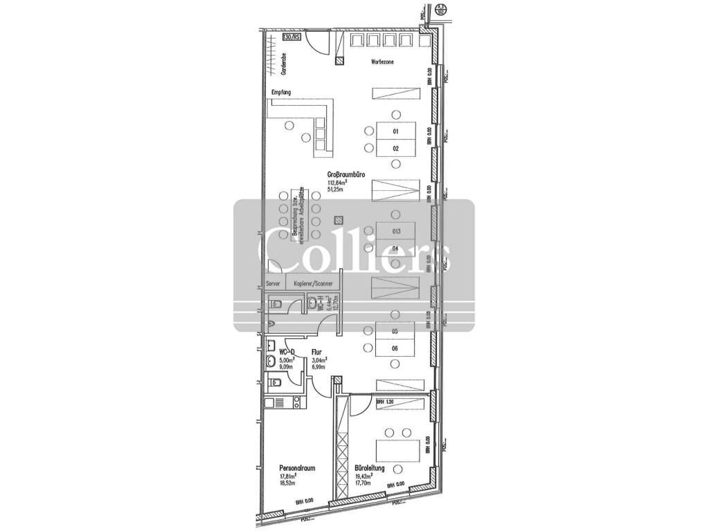 Büro-/Praxisfläche zur Miete 14 € 444 m²<br/>Bürofläche ab 198 m²<br/>Teilbarkeit Altstadt / Innenstadt 10 Fürth 90762