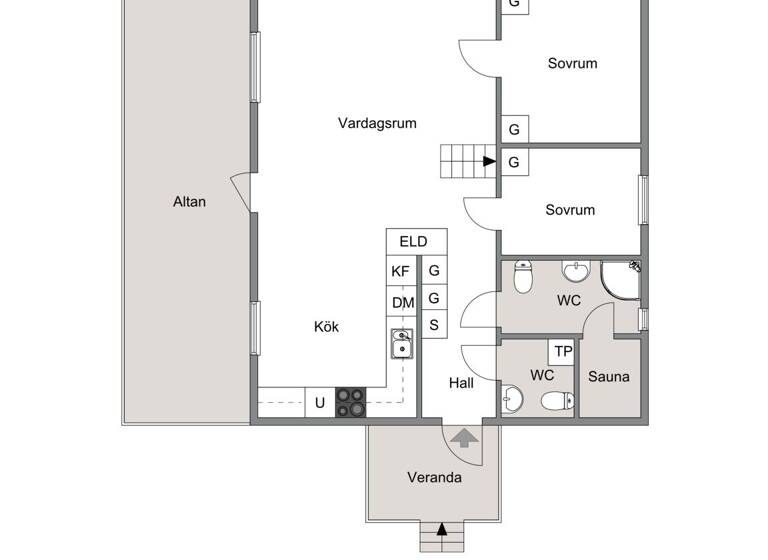 Einfamilienhaus zum Kauf 200.000 € 4 Zimmer 86 m² 695 m² Grundstück Långberget