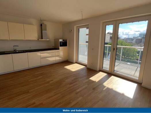 Wohnung zur Miete 1.400 € 2 Zimmer 58,8 m² Geschoss 4/6 frei ab sofort Hammerbrook Hamburg 20097